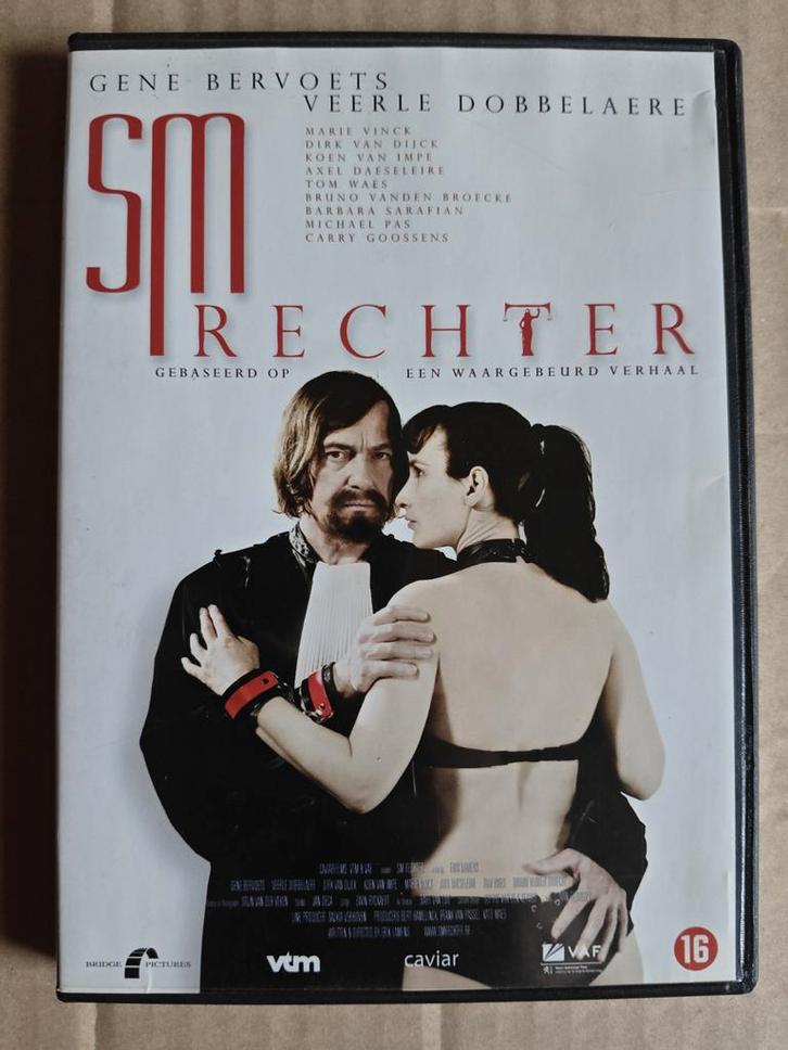 SM Rechter met Gene Bervoets en Veerle Dobbelaere, Cd's en Dvd's, Dvd's | Drama, Zo goed als nieuw, Waargebeurd drama, Vanaf 16 jaar