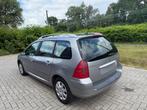 Peugeot 307 SW / 1.6 Benzine / Euro5, Auto's, Peugeot, Stof, Zwart, 1600 cc, Bedrijf