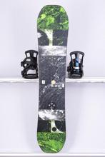 snowboard 135 BURTON RADIUS, noir/vert clair, Envoi, Utilisé, Fixations