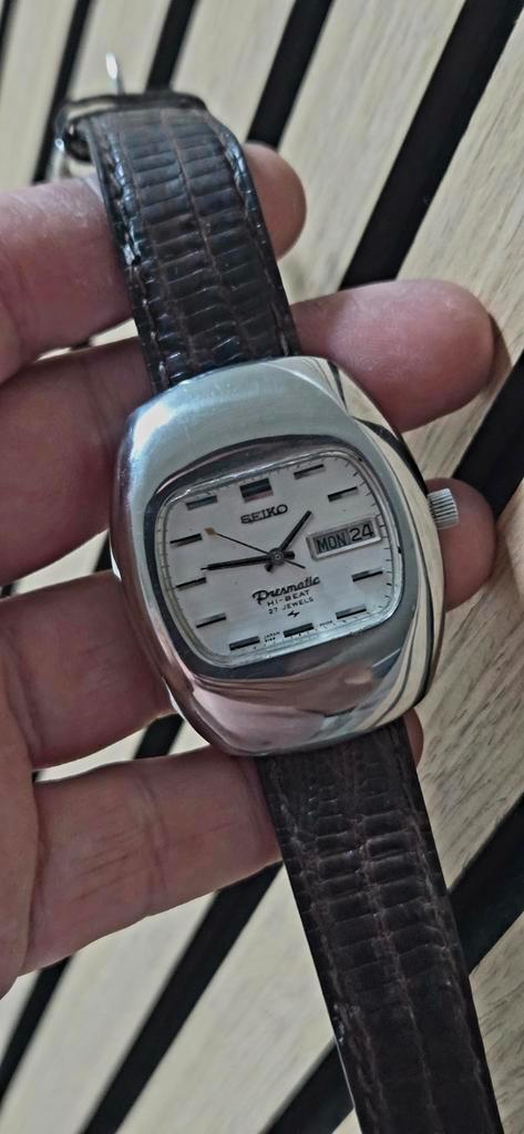 Seiko presmatic 1969, Handtassen en Accessoires, Horloges | Heren, Seiko, Ophalen of Verzenden