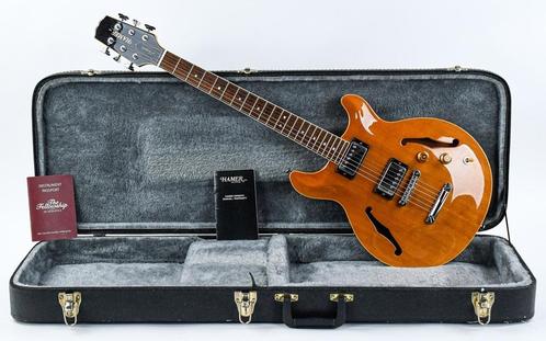 Hamer Newport Pro 2006, Muziek en Instrumenten, Snaarinstrumenten | Gitaren | Elektrisch, Zo goed als nieuw, Semi-solid body, Ophalen of Verzenden