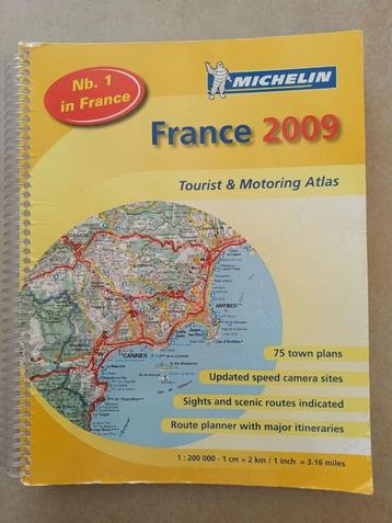 Michelin Wegenatlas Frankrijk 2009 beschikbaar voor biedingen
