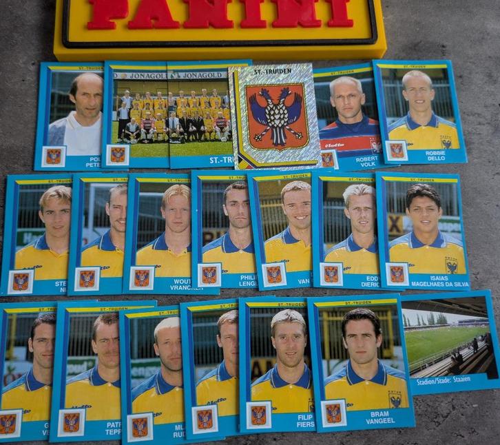 PANINI STICKERS 20X FOOTBALL 2000 ST TRUIDEN, Hobby en Vrije tijd, Stickers en Plaatjes, Nieuw, Verzenden