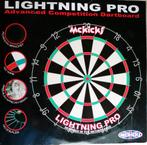 Mcckicks Lightning Pro dartbord., Sport en Fitness, Darts, Ophalen of Verzenden, Dartbord