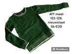 4FF trui en longsleeve maat 122-128, Kinderen en Baby's, Ophalen of Verzenden, Zo goed als nieuw, Shirt of Longsleeve, Jongen