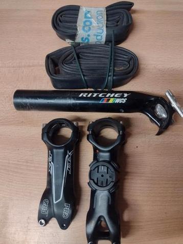 Stuurpen en zadelpen racefiets MTB beschikbaar voor biedingen