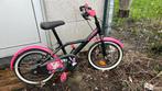 Vélo enfant B'TWIN 16 pouces - Dark Hero 500 (Noir et Rose), Enlèvement, Comme neuf