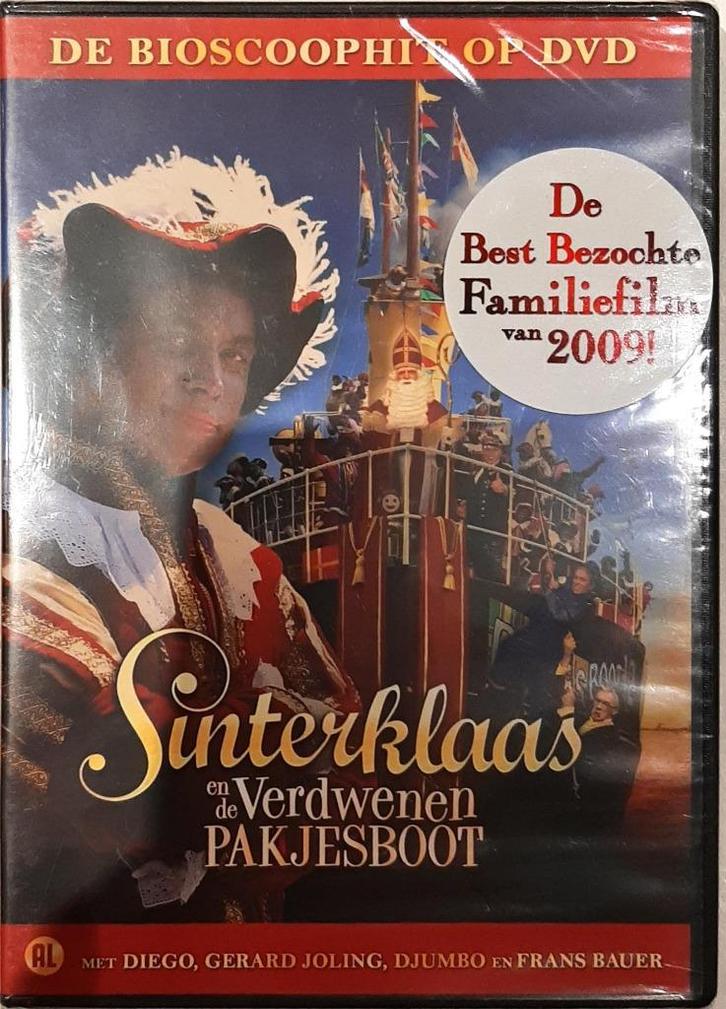 DVD Sinterklaas en de verdwenen pakjesboot, Cd's en Dvd's, Dvd's | Kinderen en Jeugd, Zo goed als nieuw, Film, Alle leeftijden