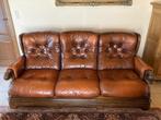 Salon, Ophalen, Gebruikt, Leer, Leder en hout