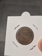 2 centimes cuivre 1849, Timbres & Monnaies, Monnaies | Belgique, Enlèvement ou Envoi