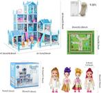 Maison de poupée avec meubles et accessoires LIVRAISON GRATU, Envoi, Neuf, Maison de poupées
