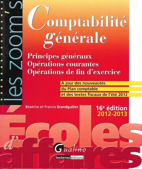 Pakket boeken Franse boekhouding, Boeken, Studieboeken en Cursussen, Gelezen, Ophalen of Verzenden