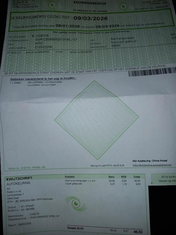 Paardentrailer Atec, Dieren en Toebehoren, Paarden en Pony's | Trailers en Aanhangwagens, Hout, Ophalen