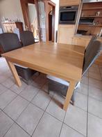 Vierkanten eettafel 120x120, Huis en Inrichting, Tafels | Eettafels, Ophalen, Vierkant, Zo goed als nieuw, Vijf personen of meer