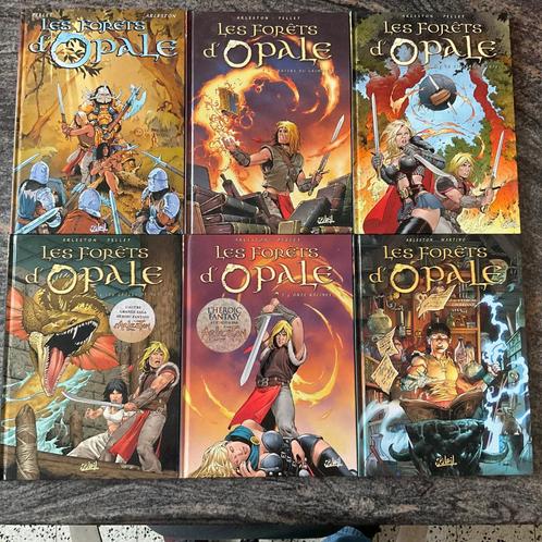 Les forêts d'opale - Tomes 1 à 5 + 12 en E.O., Boeken, Stripverhalen, Gelezen, Meerdere stripboeken, Ophalen