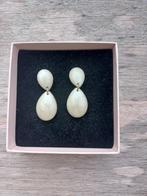 Handgemaakte oorringen, Enlèvement ou Envoi, Autres matériaux, Blanc, Neuf
