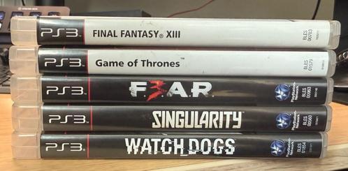 5 PS3-games bundel: €19, Games en Spelcomputers, Games | Sony PlayStation 3, Gebruikt, Avontuur en Actie, Vanaf 16 jaar, Ophalen of Verzenden