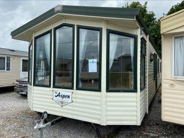 Stacaravan willerby aspen caravane résidentiëlle beschikbaar voor biedingen
