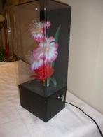 Vintage Fiber Optic Kleur veranderende bloemen en Music Box, Ophalen