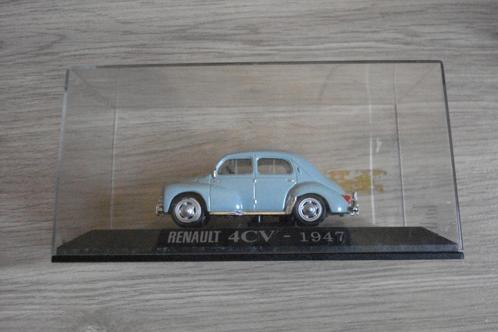 Renault 4 CV -1947, Hobby en Vrije tijd, Modelauto's | 1:43, Zo goed als nieuw, Auto, Overige merken, Ophalen of Verzenden