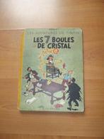 TINTIN "Les 7 Boules de Cristal" - EO B2 1948, Gelezen, Ophalen of Verzenden, Eén stripboek, Hergé