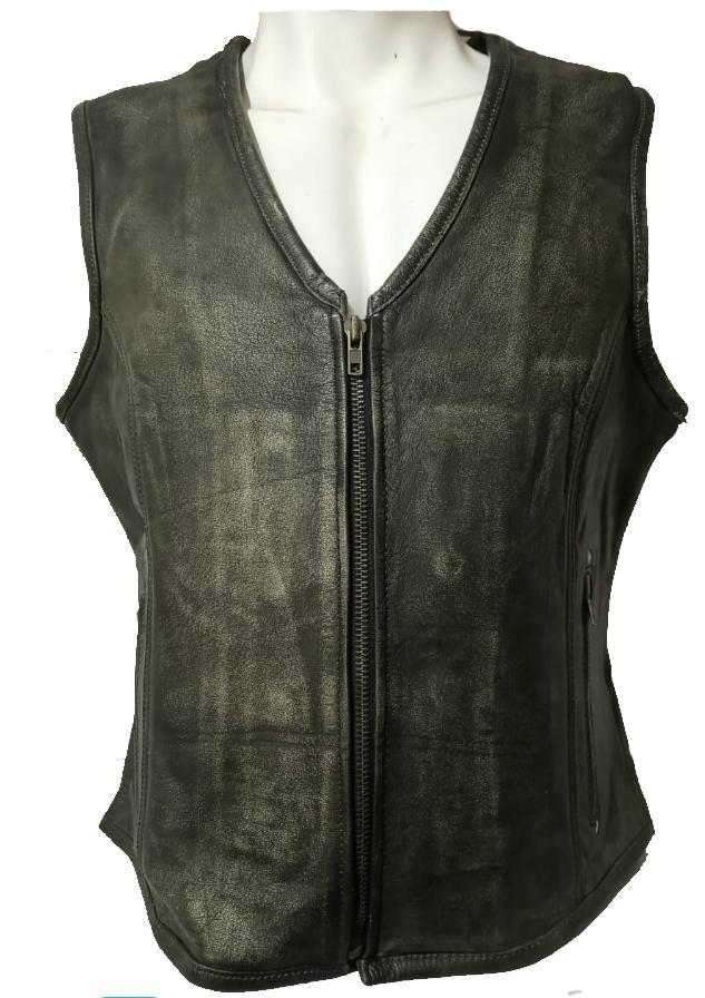 Nieuw leren motorvest voor dames, Motoren, Kleding | Motorkleding, Jas | leer, Dames, Nieuw met kaartje, Verzenden