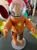 Figurine Tintin / Milou - cosmonaute - St Emett, Verzamelen, Ophalen, Kuifje, Zo goed als nieuw, Beeldje of Figuurtje