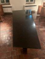 Eettafel in natuursteen, Huis en Inrichting, Tafels | Eettafels, Ophalen, Zo goed als nieuw