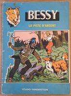 Bessy - La piste d'argent –55- 1e druk (1964) Strip, Gelezen, Willy Vandersteen, Eén stripboek, Ophalen of Verzenden