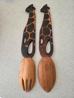 couverts africains en bois., Antiquités & Art, Enlèvement ou Envoi