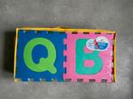 Puzzel tegels foam puzzelmat speelmat letters alfabet, Kinderen en Baby's, Ophalen, Zo goed als nieuw, Puzzelen