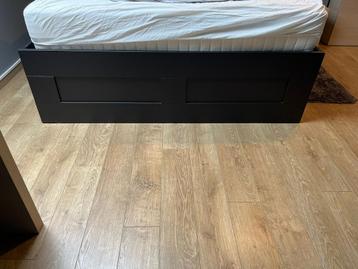 Bed Brimnes Ikea zwart beschikbaar voor biedingen