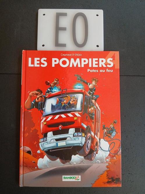 Bd les pompiers 4,EO, Boeken, Stripverhalen, Gelezen, Ophalen of Verzenden