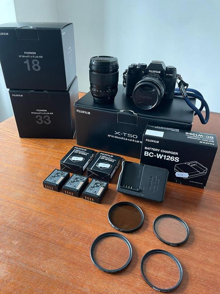 Fujinon X-T50, Audio, Tv en Foto, Fotocamera's Digitaal, Zo goed als nieuw, Compact, Fuji, Ophalen of Verzenden