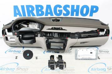 Airbag kit Tableau de bord M brun/gris cuir HUD BMW X6 F16 beschikbaar voor biedingen