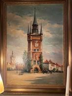 Schilderij  getekend, bekende., Antiek en Kunst, Ophalen