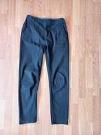 Zwarte katoenen chino broek met verstelbare taille maat 158, Ophalen, Zo goed als nieuw