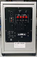 Art Sound Actieve Subwoofer AS A100 zilverkleurig, Audio, Tv en Foto, Luidsprekerboxen, Subwoofer, Zo goed als nieuw, 120 watt of meer