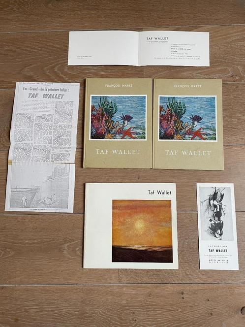 Taf Wallet door François Maret uit 1959 kunstboeken + divers, Livres, Biographies, Utilisé, Art et Culture, Enlèvement ou Envoi