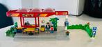 Playmobil service station wegrestaurant, Enlèvement ou Envoi, Utilisé, Ensemble complet