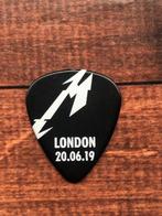 Metallica London 2019 plectrum guitar pick, Cd's en Dvd's, Cd's | Hardrock en Metal, Ophalen of Verzenden, Zo goed als nieuw
