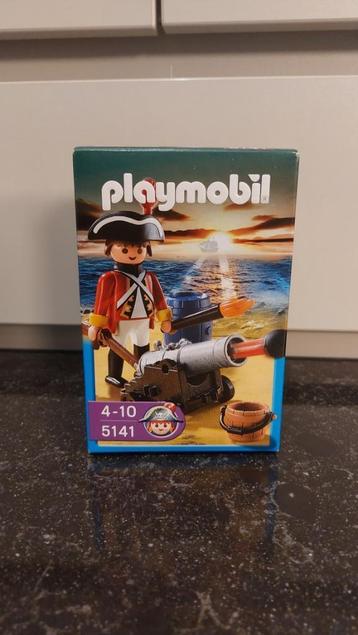 PLAYMOBIL - Britse officier met kannon - 5141 : NIEUW beschikbaar voor biedingen