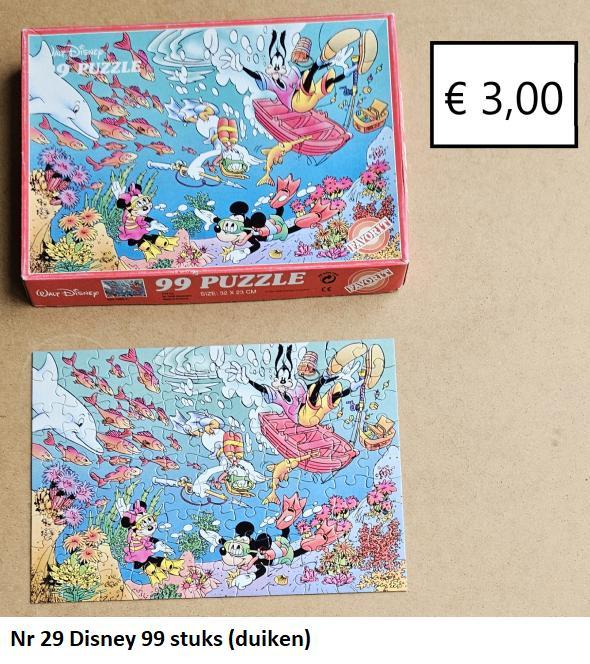 legpuzzels kinderen 100 stukjes, Hobby en Vrije tijd, Denksport en Puzzels, Zo goed als nieuw, Legpuzzel, Minder dan 500 stukjes