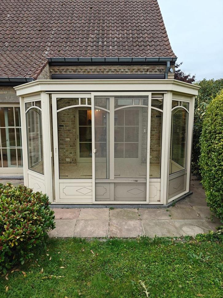 Veranda - Zelf af te breken, Doe-het-zelf en Bouw, Glas en Ramen, Zo goed als nieuw, Overige typen, 160 cm of meer, 160 cm of meer