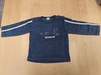 Blauwe trui autotje maat 80, Kinderen en Baby's, Babykleding | Maat 80, Baby little me, Gebruikt, Ophalen of Verzenden, Truitje of Vestje