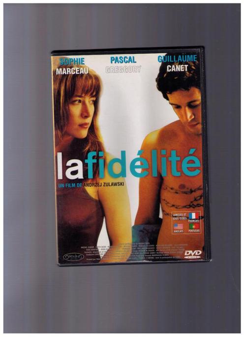DVD - La Fidélité avec Sophie Marceau, Guillaume Canet..., CD & DVD, DVD | Aventure, Comme neuf, À partir de 16 ans, Envoi