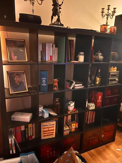 Kallax ikea 5x5, Huis en Inrichting, Kasten | Boekenkasten, Gebruikt, 150 tot 200 cm, 150 tot 200 cm, Ophalen