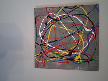 Schilderij  abstract  beschikbaar voor biedingen