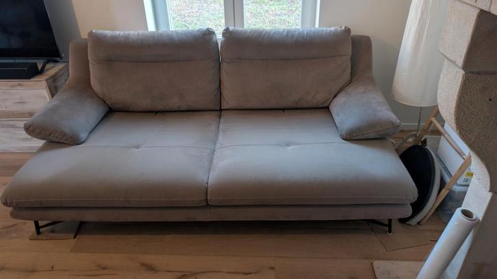 2 moderne en zeer comfortabele zetel lengte 2m5 diepte 1m5, Huis en Inrichting, Zetels | Zetels, Zo goed als nieuw, Ophalen