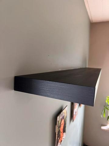 IKEA zweefplank - wand plank - zwart / bruin beschikbaar voor biedingen
